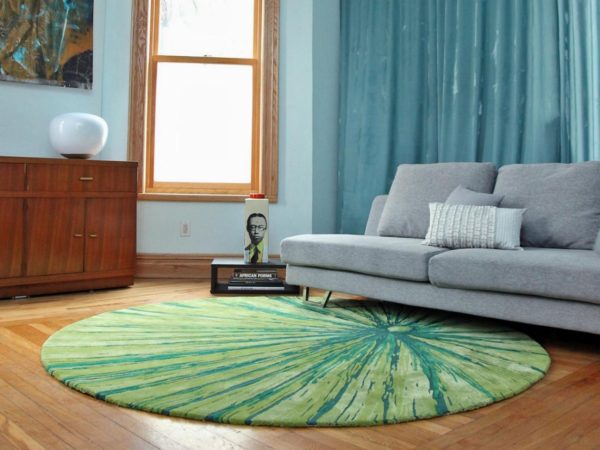 Como usar tapete redondo na decoração? Tapete na decoração