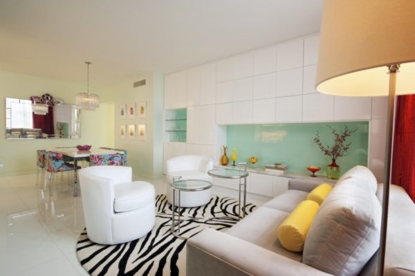 Como usar o tapete redondo na decoração? Decoração com tapete redondo
