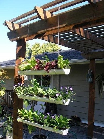 Usando PVC para fazer jardim