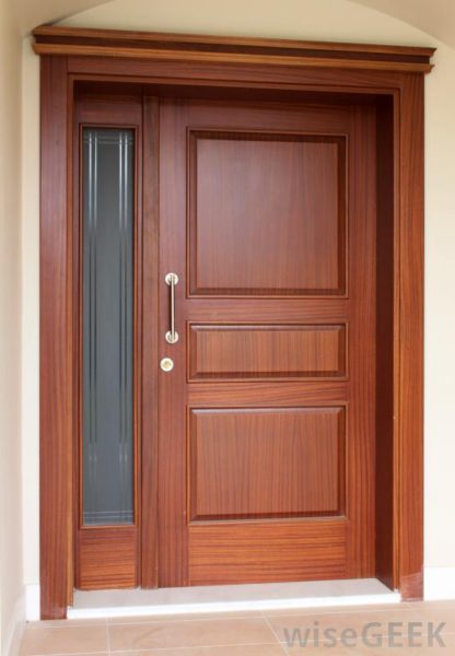 Instalação de batente de porta