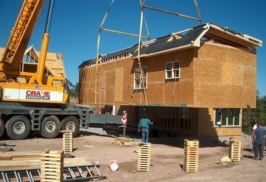 Construção de casas pré fabricadas