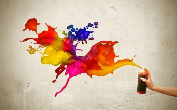 Como pintar usando uma tinta spray