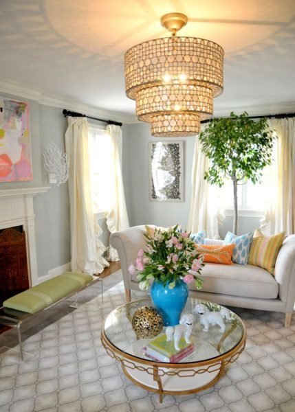 Candelabro na sala