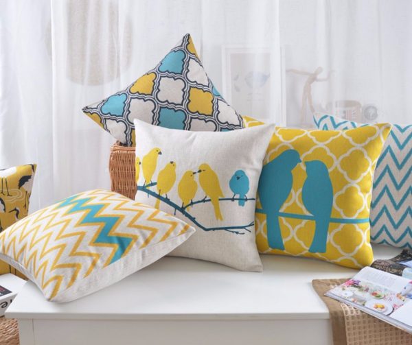 Almofadas na decoração
