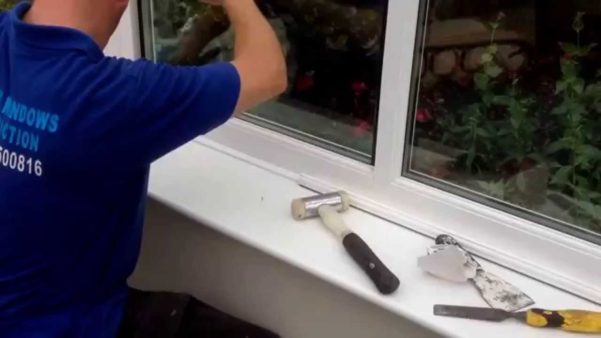 Removendo vidro de janela
