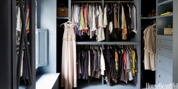 Organização de guarda roupa