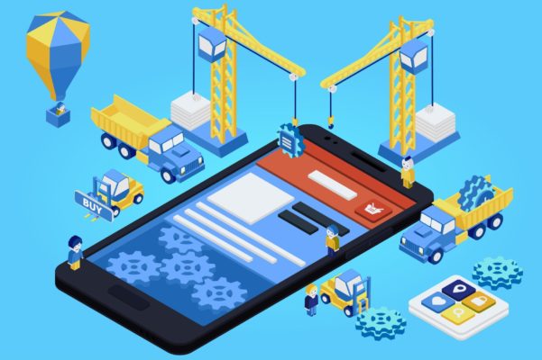 Usando apps para construção e reforma