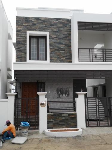 Fachada de cerâmica para casa