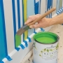 Como pintar paredes com listras?